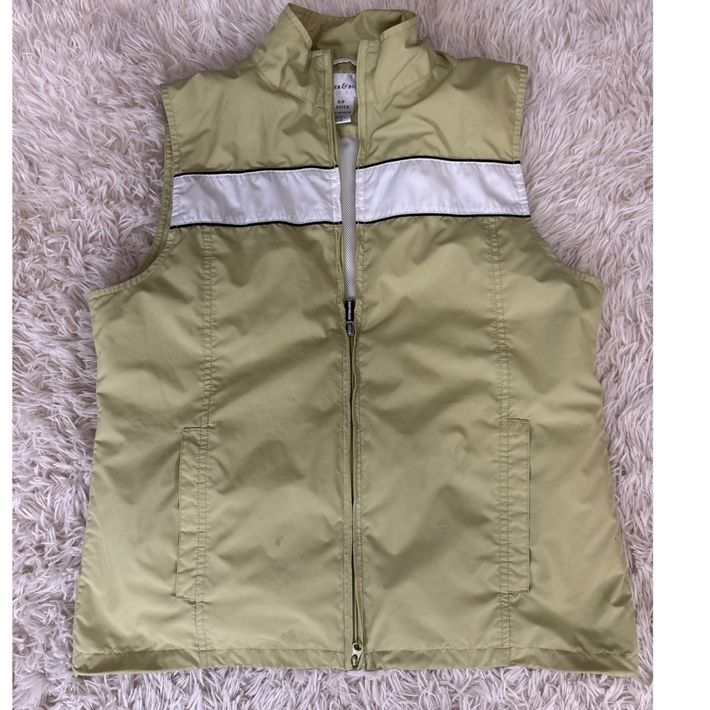 Cutter &‎ Buck Womens Vest Small Lightweight Puffer Zip Up Vest